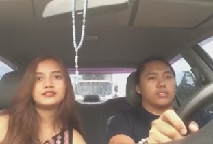 Fake Taxi sa Babaeng Pachupa, Sana All ng GF Ganito Kalibog