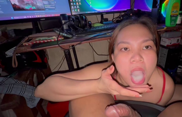 Bongga Ang Pagsalubong ng 2026 ni Beshyyy.. Nilunok Tamod na Creamy!